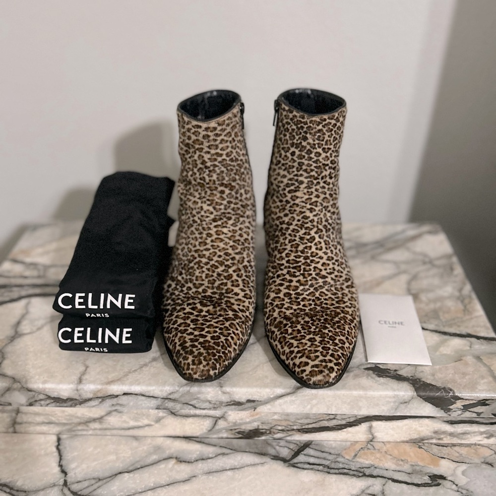 CELINE Leopard Men’s boots EU40